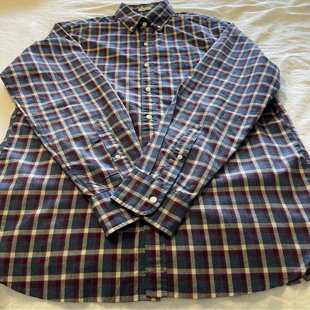 J.‎ Crew Classic Plaid Casual Button Down Shirt
